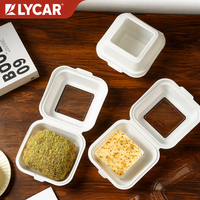 Boîtes à bento personnalisées, boîtes à dessert pour tiramisu et mini-gâteaux, boîtes à gâteaux au beurre et au riz, emballages à emporter pour sandwichs et burgers