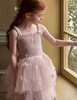 Robes pour enfants Mix & Match, sans marque, liquidation directe d'usine, robes d'été pour enfants, lots de stock, styles variés