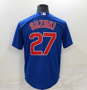Jersey Bisbol Chicago Jahitan Grosir 2026 # 3 Alex Bregman # 4 Crow-Armstrong # 2 Nico Hoerner # 7 Dansby Swanson - Product Image 3