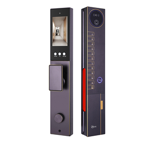 สมาร์ทล็อคลายนิ้วมือที่บ้าน160องศามุมกว้างพิเศษกล้อง NFC สายรัดข้อมือ<span class=keywords><strong>เปลี่ยน</strong></span>รหัสผ่านชั่วคราวรองรับ Wi-Fi - Product Image 1