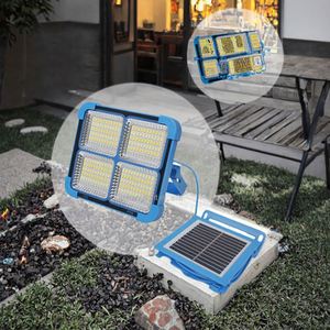 USB Rechargeable Solar LED <b>Lamp</b> <b>Wireless</b> Night Market Stall Charging ABS Material for Camping and Garden Emergency Lighting - Product Image 4