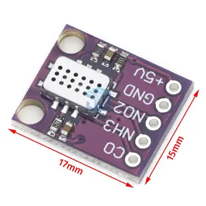 Sensore di Gas MICS-6814 monossido di carbonio CO moc NO2 NH3 azoto ossigeno rilevamento qualità dell'aria modulo sensore numerico per Arduino