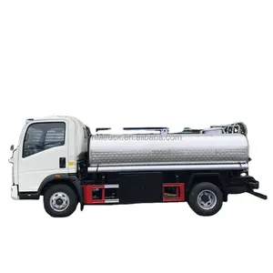 4x2 5cbm polished S304 stainless steel water tanker trucks for sale