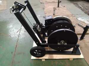 Máquina de Entrenamiento de Velocidad con Resistencia Ajustable, Estructura de Acero, Uso Comercial, Entrenador de Potencia Explosiva para Atletas, Equipo de Pista - Product Image 3