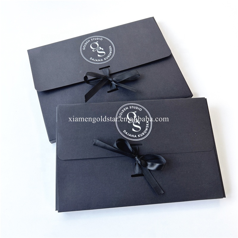 Factory Supplier Various Sizes Made Kraft Paper Envelope Packaging Custom logo Print