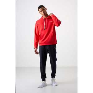 Conjunto Deportivo para Hombre Fiesta, Azul Marino, Algodón, Corte Cómodo, Sudadera con Capucha y Pantalones Casuales, 400 Gramos - Product Image 5