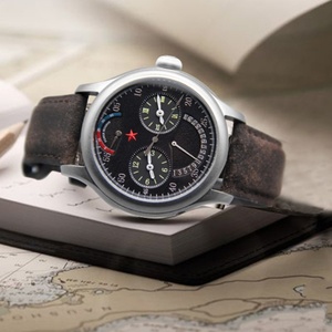 Reloj Mecánico Automático para Hombre con Doble Zona Horaria GMT 1963, Movimiento ST2545, Calendario, Manecillas Luminosas - Product Image 6