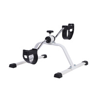Bicicleta de Ejercicio Portátil Mini, Pedalador para Debajo del Escritorio, Resistencia Ajustable, Ejercicio de Brazos y Piernas, Rehabilitación, Fisioterapia