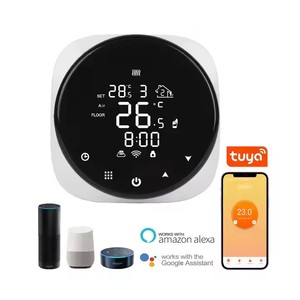 <span class=keywords><strong>Termostato</strong></span> de aprendizaje Alexa <span class=keywords><strong>Google</strong></span> <span class=keywords><strong>Nest</strong></span> de tercera generación, WiFi inteligente programable moderno para uso en apartamentos en el hogar, sistemas de calefacción por suelo radiante - Product Image 2