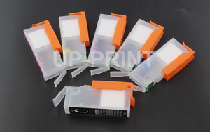 5 colori PGI-480 PGI480 Cartuccia di Inchiostro riutilizzabile Compatibile Per <span class=keywords><strong>Canon</strong></span> TS704 TS6140 TS6240 TS6340 TR7540 TR8540 TS9540 stampante - Product Image 5