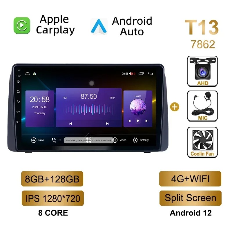 T13 8-128 Go Caméra 4G
