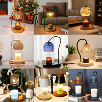 Lampe chauffe-bougie, lampe à cire fondue, veilleuse de chambre, lampe à cire, décoration d'intérieur