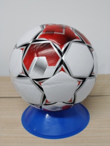 Ballon de football professionnel Toprate taille 5 avec logo personnalisé, en PU, étanche, thermocollé, pour matchs - Product Image 4