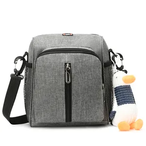 Wholesale 2022 Baby Care Usb Interface Diaper Bag Mummy Multi-functional Mother Maternity Travel Nappy Changing Bag Backpack