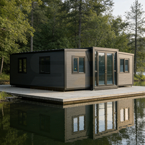 Meistverkauftes Modernes Abnehmbares Haus für Parks Sandwich-Panel 10 Fuß 20 Fuß Tragbares Haus Luxuriöses Erweiterbares Haus - Product Image 1