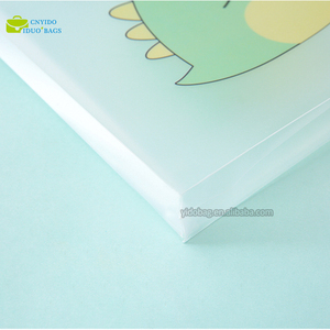 Bolsa organizadora de carpetas de archivos de PP de plástico A4 transparente, funda creativa con cremallera, bolsa multifunción para almacenamiento de oficina y escuela para archivar - Product Image 2