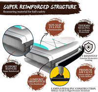 Planche de surf gonflable Double couche à pédale, paddle automatique, possibilité de dropshipping