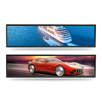 Afficheur numérique LCD extensible de 48 pouces avec animation et graphiques pour utilisation dans les ascenseurs