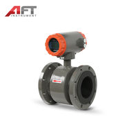 Low Conductivity High Accuracy 0.5% 220v Ac Sewage Wastewater Liquid Pharmaceutical Electromagnetic Flow Meter