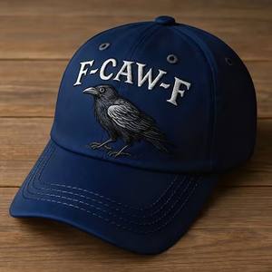 <span class=keywords><strong>Gorra</strong></span> <span class=keywords><strong>de</strong></span> Béisbol <span class=keywords><strong>de</strong></span> Moda 2025 en Oferta, 100% Algodón, Impresión Digital 3D, Diseño F-CAW-F, Visera con Diseño <span class=keywords><strong>de</strong></span> Cuervo - Product Image 3