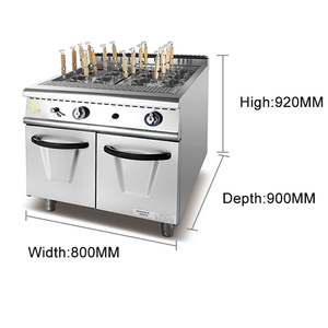 Cuisinière à nouilles au gaz avec armoire, machine à bouillir les nouilles, <span class=keywords><strong>station</strong></span> de cuisson des pâtes - Product Image 2