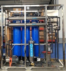 Unité de purification <span class=keywords><strong>d</strong></span>'<span class=keywords><strong>eau</strong></span> industrielle par osmose inverse 500 LPH, <span class=keywords><strong>entretien</strong></span> facile pour système de traitement <span class=keywords><strong>d</strong></span>'<span class=keywords><strong>eau</strong></span> de alimentation de chaudière et adoucissement - Product Image 2