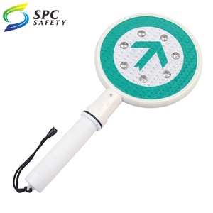 Bán Sỉ Biển Báo An Toàn Gắn Mũi Tên Pin Phản Quang Cầm Tay Bảo Vệ Đường Bộ Biển Báo Dừng Điều Khiển Giao Thông Có Đèn Led Nhấp Nháy - Product Image 3