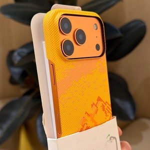 Luxury Carbon Fiber Texture Magnetic <b>Phone</b> Case for iPhone 17 14 15 16 Pro Max 17 Air Ultra Thin Hard PC Shockproof Back Cover - Product Image 1