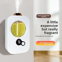 Diffuseur d'aromathérapie automatique, distributeur de parfum intelligent de qualité hôtelière, rechargeable par USB, spray désodorisant pour toilettes, huile essentielle