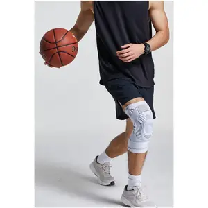 Rodillera de compresión transpirable, soporte de rodilla ajustable para deportes, baloncesto, pelota, novedad