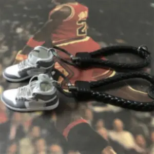 Melhor qualidade mini pvc 3d sneaker keychain como presente da promoção