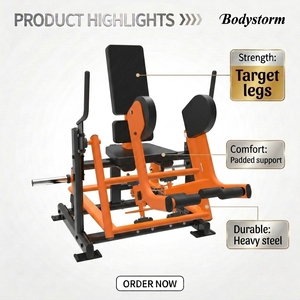 Equipo de Fitness Premium Resistente con Descuento, Máquina de Abducción de Cadera <span class=keywords><strong>para</strong></span> Gimnasio, <span class=keywords><strong>para</strong></span> Fortalecimiento Muscular, con Tubo de Acero Q235, Directo de Fábrica, con Certificación CE - Product Image 1