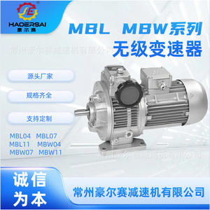 Régulateurs de vitesse planétaires série MBLMBW MBL04MBL07MBL11MBW04MBW07 Régulateur de vitesse sans paliers pour machines industrielles - Product Image 5