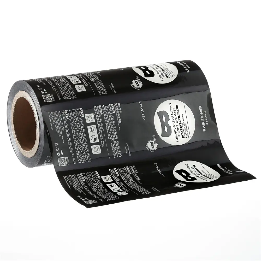 Stampa su misura laminato CPP/ VMCPP imballaggio in plastica in alluminio rollstick roll stock film per imballaggio giocattolo finitura lucida