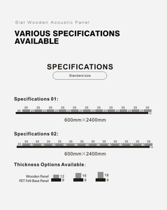 Tấm Cách Âm Trang Trí Tường 3D Composite Bằng Gỗ Pet Bảng Âm Thanh Đục Lỗ Veneer - Product Image 3