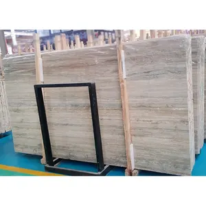 Travertin Slab Natural Wall Stone Tumbled Italy Silver Grey Travertine Marble Tile Flooring Paver Italy Silver Travertine Grey Slabs