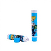 Tube de dentifrice de qualité alimentaire en aluminium-plastique avec bouchon à vis incliné de 12,7-35 mm de diamètre, imprimé UV personnalisé