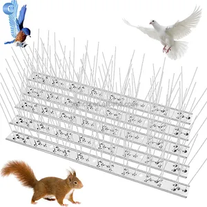 Wholesale Pest Control Deterrent Stainless Steel Thorn Anti Bird Spikes Pigeon