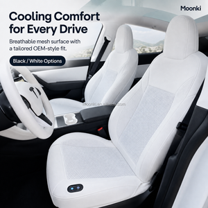 เบาะรองนั่งระบายอากาศพร้อมพัดลม 10 ตัว 3 ระดับความเร็ว สำหรับรถยนต์รุ่น Model 3 และ Model Y พร้อมระบบสตาร์ทและหยุดอัตโนมัติ - Product Image 6