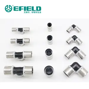 PPSU press fitting Equal Straight used for pipeline connection from Efield China