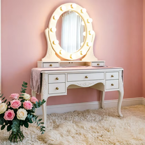 <span class=keywords><strong>Dressing</strong></span> moderne de luxe sur mesure <span class=keywords><strong>en</strong></span> bois <span class=keywords><strong>massif</strong></span> avec miroirs pour chambre et atelier – Haute couture - Product Image 1