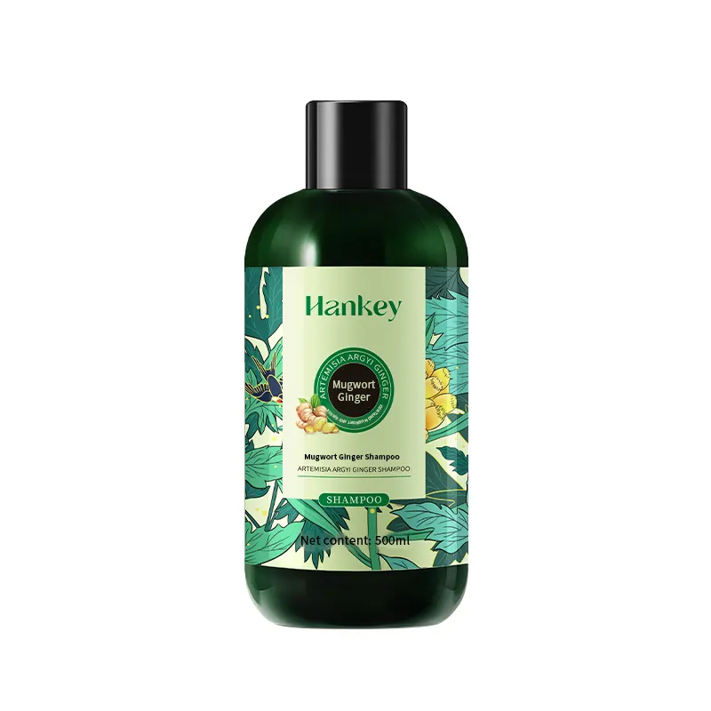 Private Label Herbal Bio Anti Haarausfall Pflegende Reinigungs diät Ingwer Shampoo für eine lange Zeit