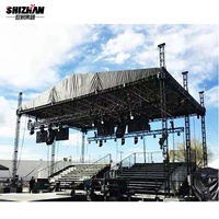 Sistema de Estructura de Arco para Escenario al Aire Libre, Plataforma de Aluminio para Escenario, Soporte de Diseño para Exhibición, Estructura de Arco para Conciertos
