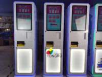 Игровой автомат с краном для 4 игроков, мини-автомат для выдачи призов, автомат для обмена жетонов (кран-машина)