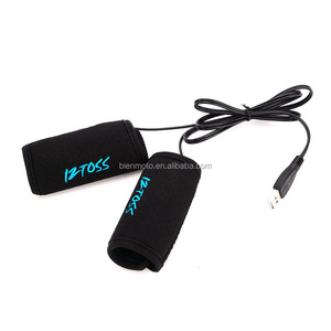 Poignées chauffantes USB pour moto, 1 paire, Grips <span class=keywords><strong>chauffante</strong></span>, avec contrôle de la température, poignées amovibles, guidon de vélo électrique - Product Image 4