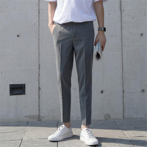 Vente chaude de pantalons décontractés respirants sans repassage pour hommes pantalons pour hommes Slim Fit de style coréen - Product Image 5
