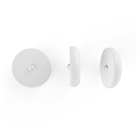 Lampe de nuit LED intelligente à piles avec détecteur de mouvement, design moderne et intensité réglable pour chambre, placard, couloir