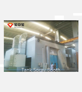 Fabricante de China BZB cabina de pulverización de pintura industrial personalizada cabina de pintura de tanque para pulverización de pintura de tren - Product Image 5