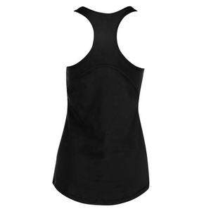 Ropa Deportiva duradera para mujer, prendas de entrenamiento para correr, Yoga, espalda cruzada, Color negro, camisetas lisas sin mangas - Product Image 2