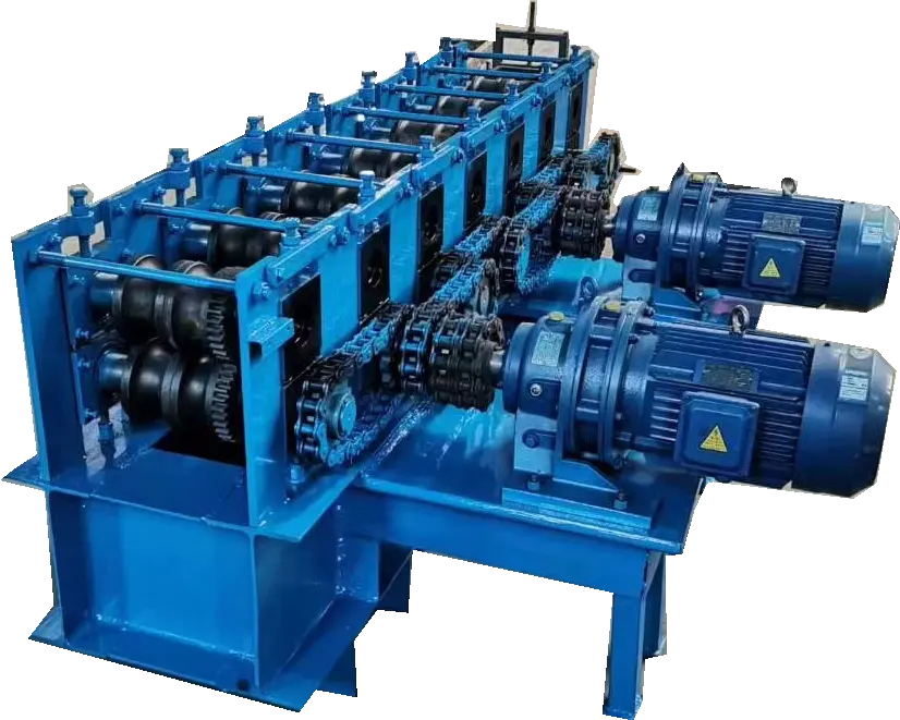 High Speed Roll Forming Machine For Steel Round Pipe To Oval Shape